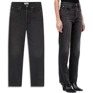 AGOLDE Jeans 90’s Pinch Washed Black Size 26